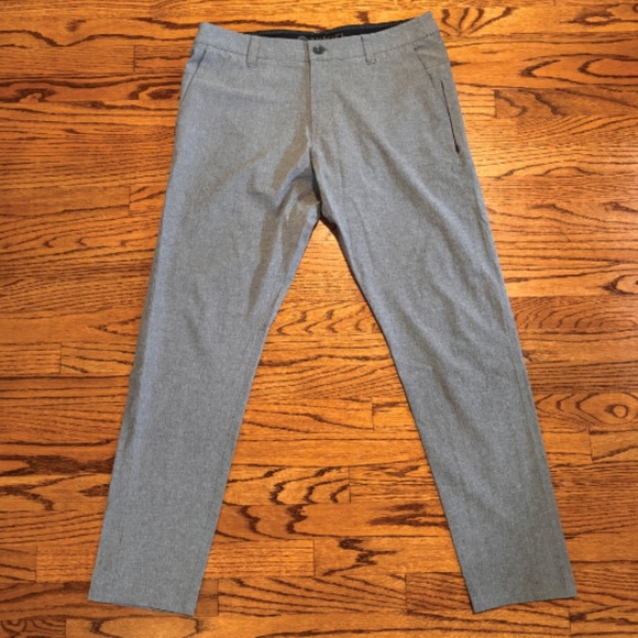 Vuori V431 Aim Pants Mens 32x32 Gray Chino Lightweight Performance Stretch - Picture 1 of 5